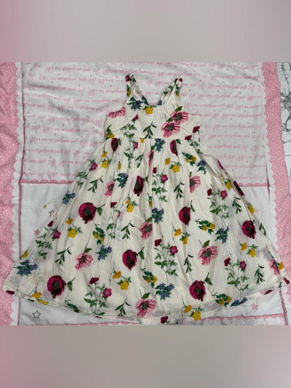 4T, Old Navy White Floral Sundress